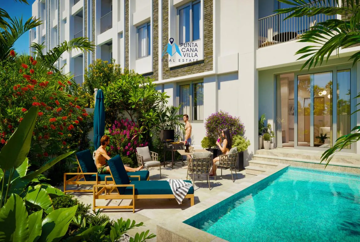 Eden Garden Two Bedroom Condo For Sale In Babaro Punta Cana ()