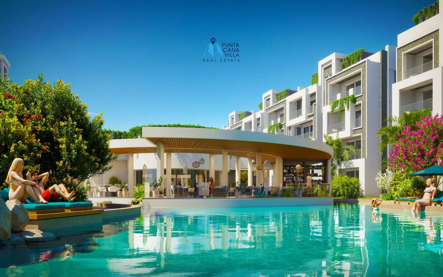 Eden Garden Two Bedroom Condo For Sale In Babaro Punta Cana ()