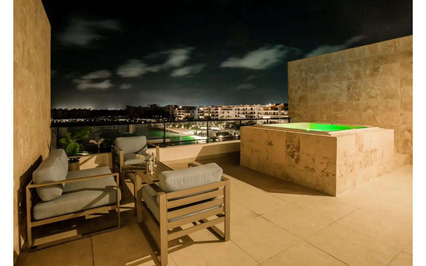 ID , The Beach Four Bedroom Penthouse for Sale in Downtown Punta Cana with Gated Community ()