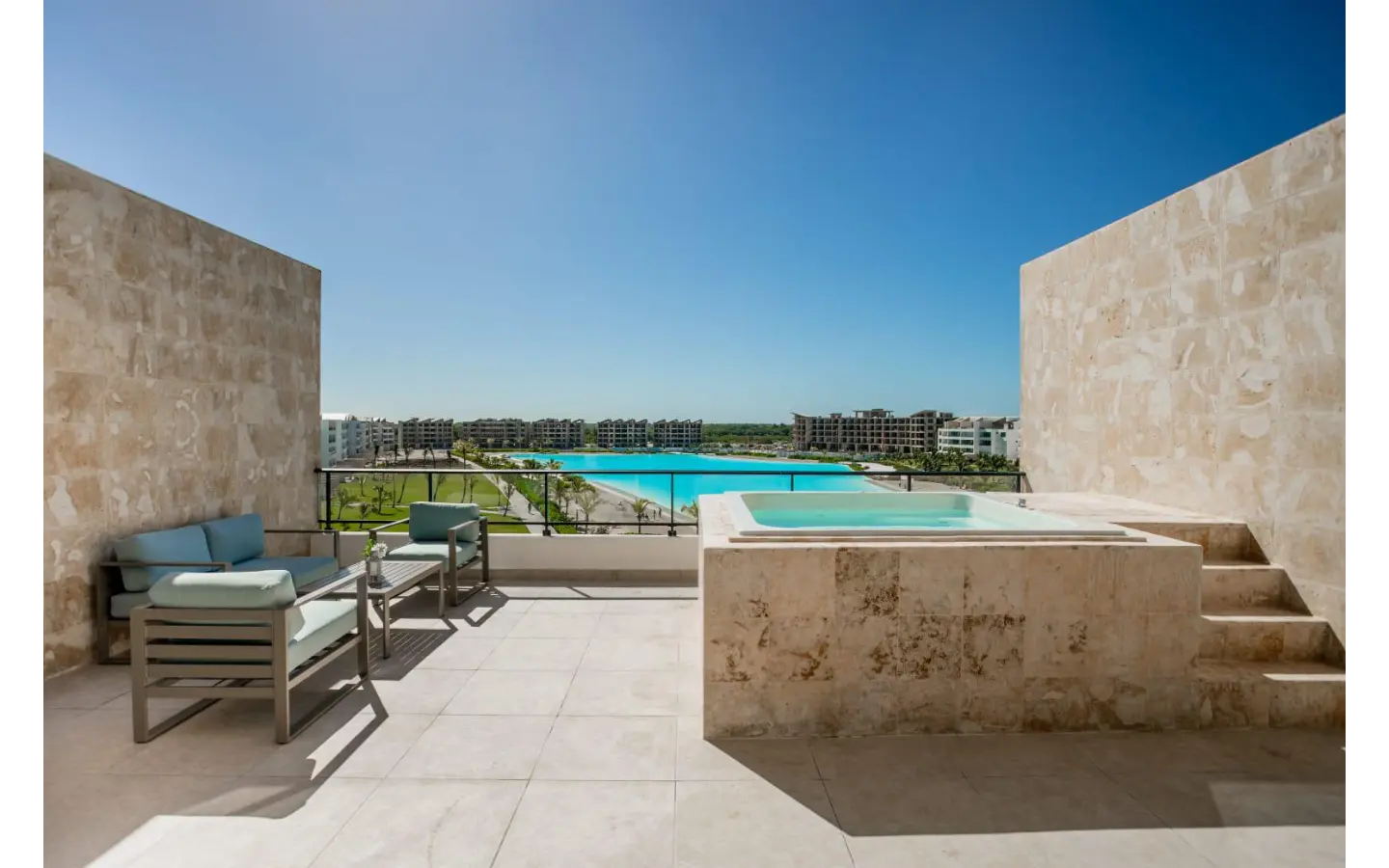 ID , The Beach Four Bedroom Penthouse for Sale in Downtown Punta Cana with Gated Community ()