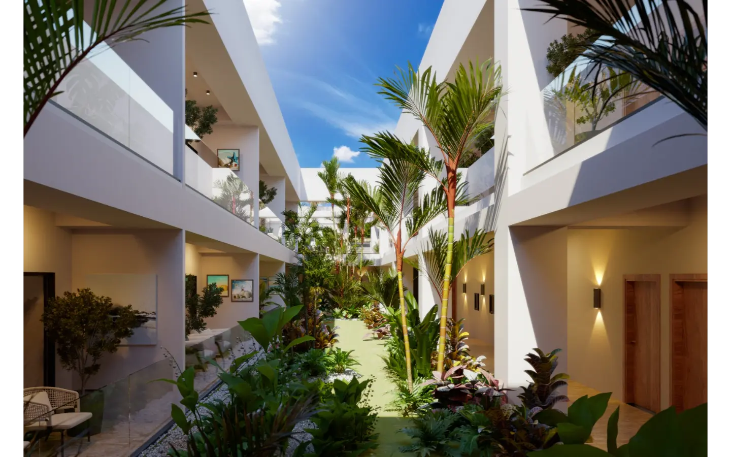 ID , Maple Beach and Suites One Bedroom Condo for Sale in El Cortecito, Bavaro Punta Cana ()