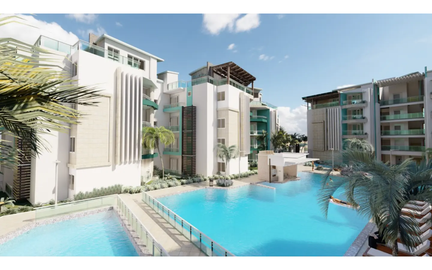 ID , Maple Beach and Suites Two Bedroom Condo for Sale in Bavaro, Punta Cana ()