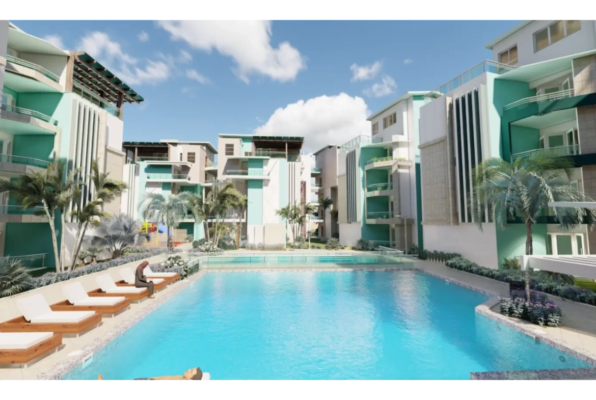 ID , Maple Beach and Suites Two Bedroom Condo for Sale in Bavaro, Punta Cana ()
