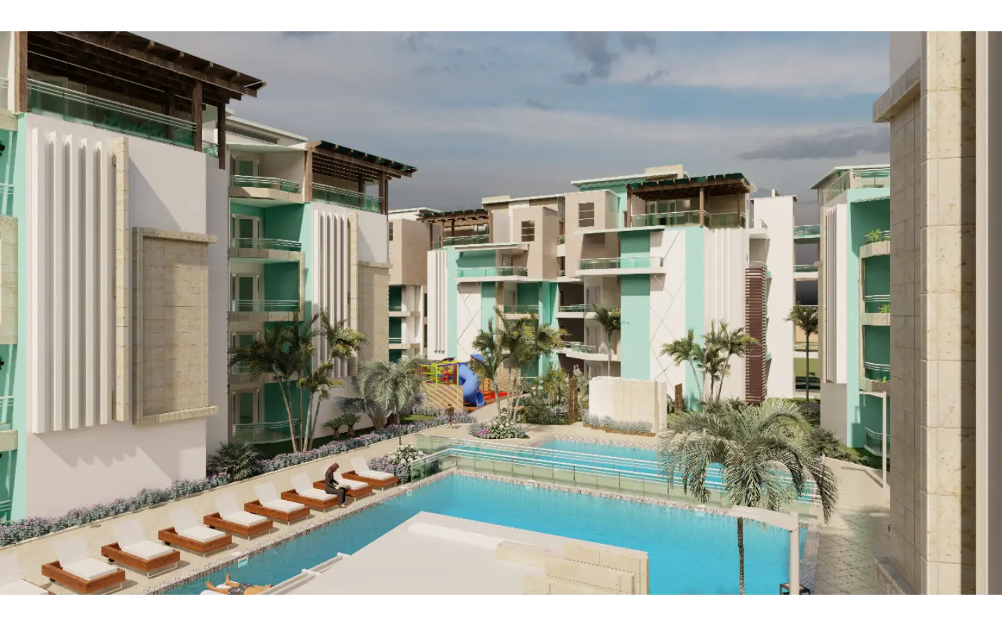 ID , Maple Beach and Suites Two Bedroom Condo for Sale in Bavaro, Punta Cana ()