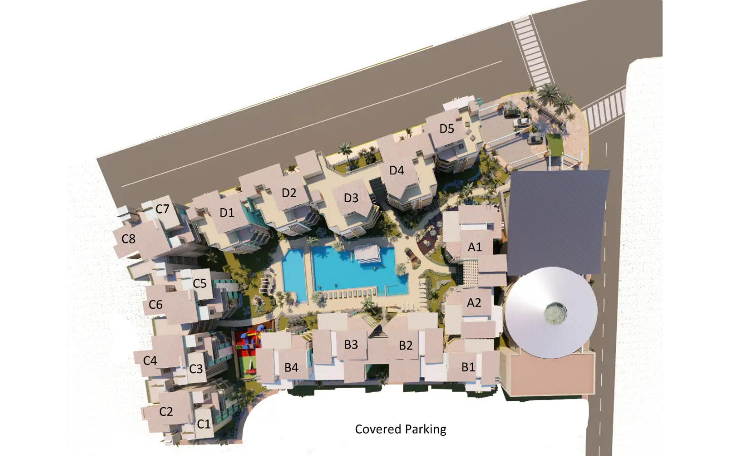 ID , Maple Beach and Suites Two Bedroom Condo for Sale in Bavaro, Punta Cana ()