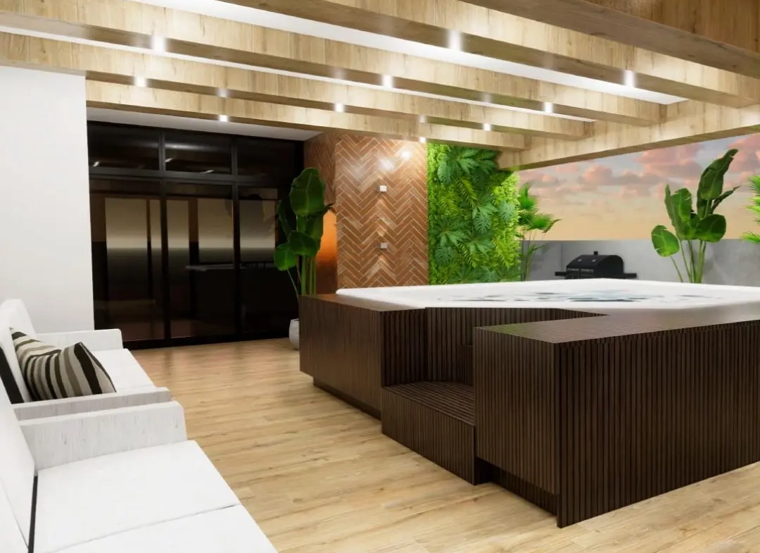 ID , Residential Tower Naco One Bedroom Apartment for Sale in Santo Domingo with Terrace ()