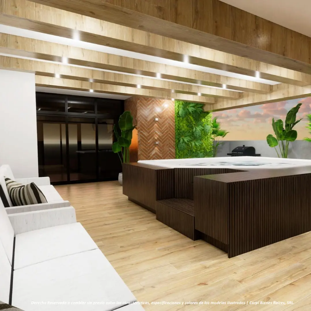 ID , Residential Tower Naco One Bedroom Apartment for Sale in Santo Domingo with Terrace ()