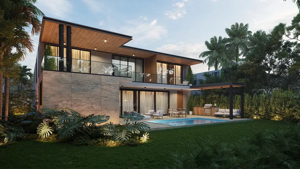 ID , Leucaena Five Bedroom Villa for Sale In Punta Cana Village, Dominican Republic ()