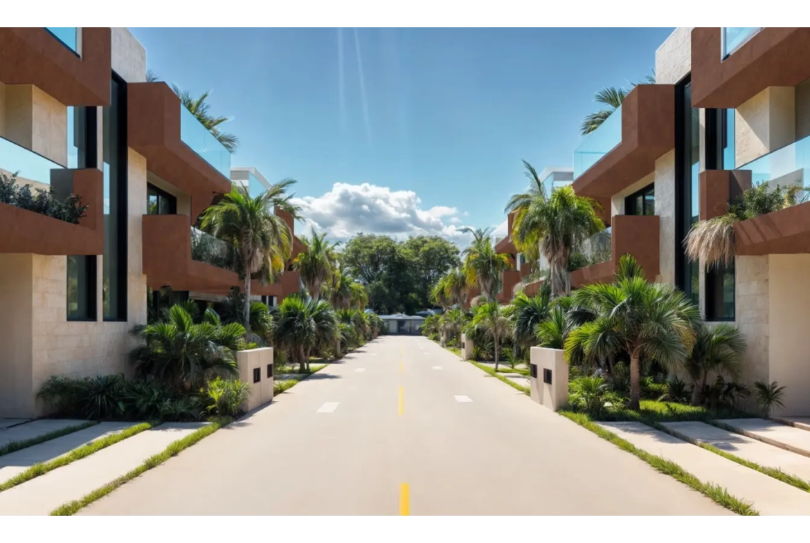 ID , Valparaiso View Three Bedroom Villa for Sale in Punta Cana with Artificial Beach ()