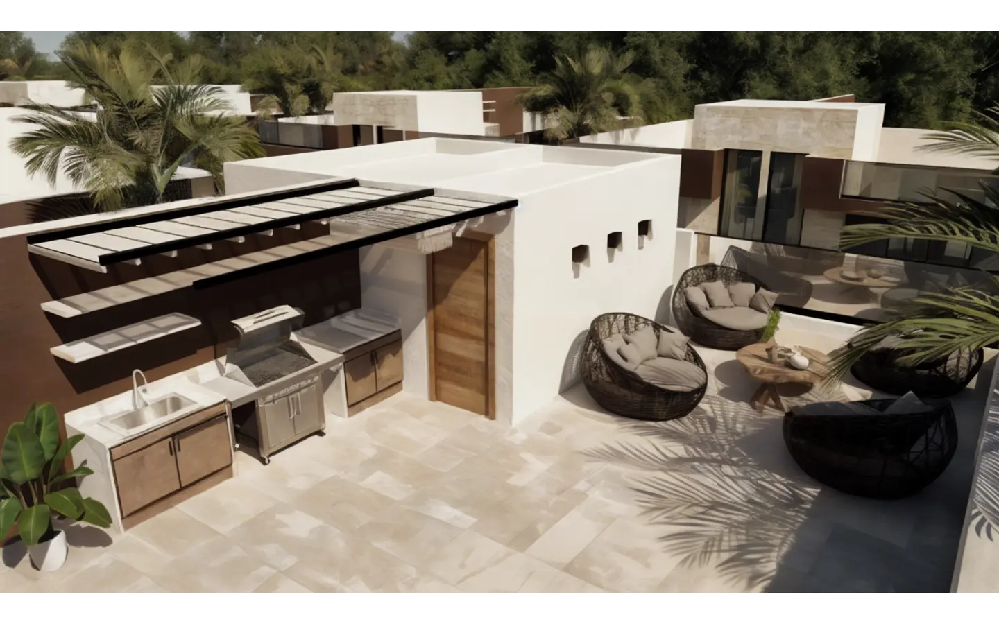 ID , Valparaiso View Three Bedroom Villa for Sale in Punta Cana with Artificial Beach ()
