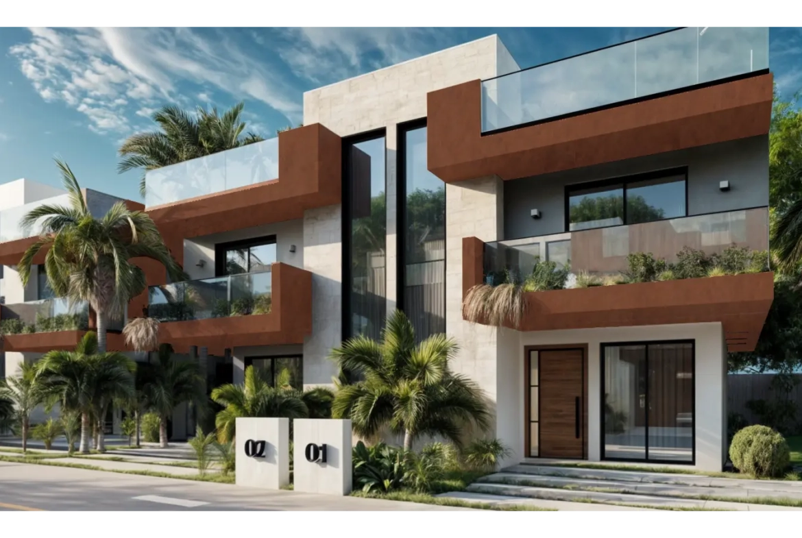 ID , Valparaiso View Three Bedroom Villa for Sale in Punta Cana with Artificial Beach ()