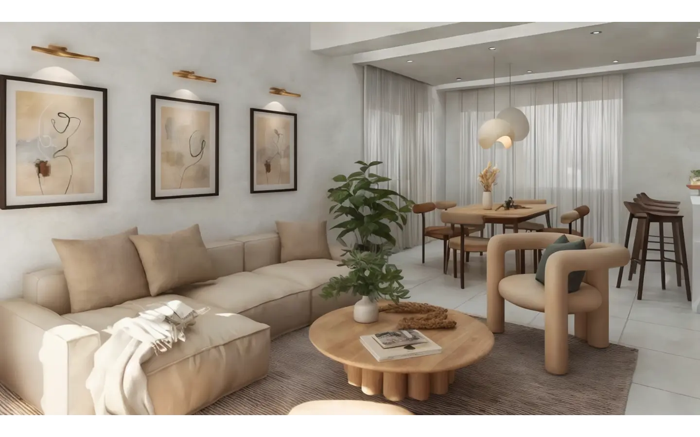 ID , Valparaiso View Three Bedroom Villa for Sale in Punta Cana with Artificial Beach ()