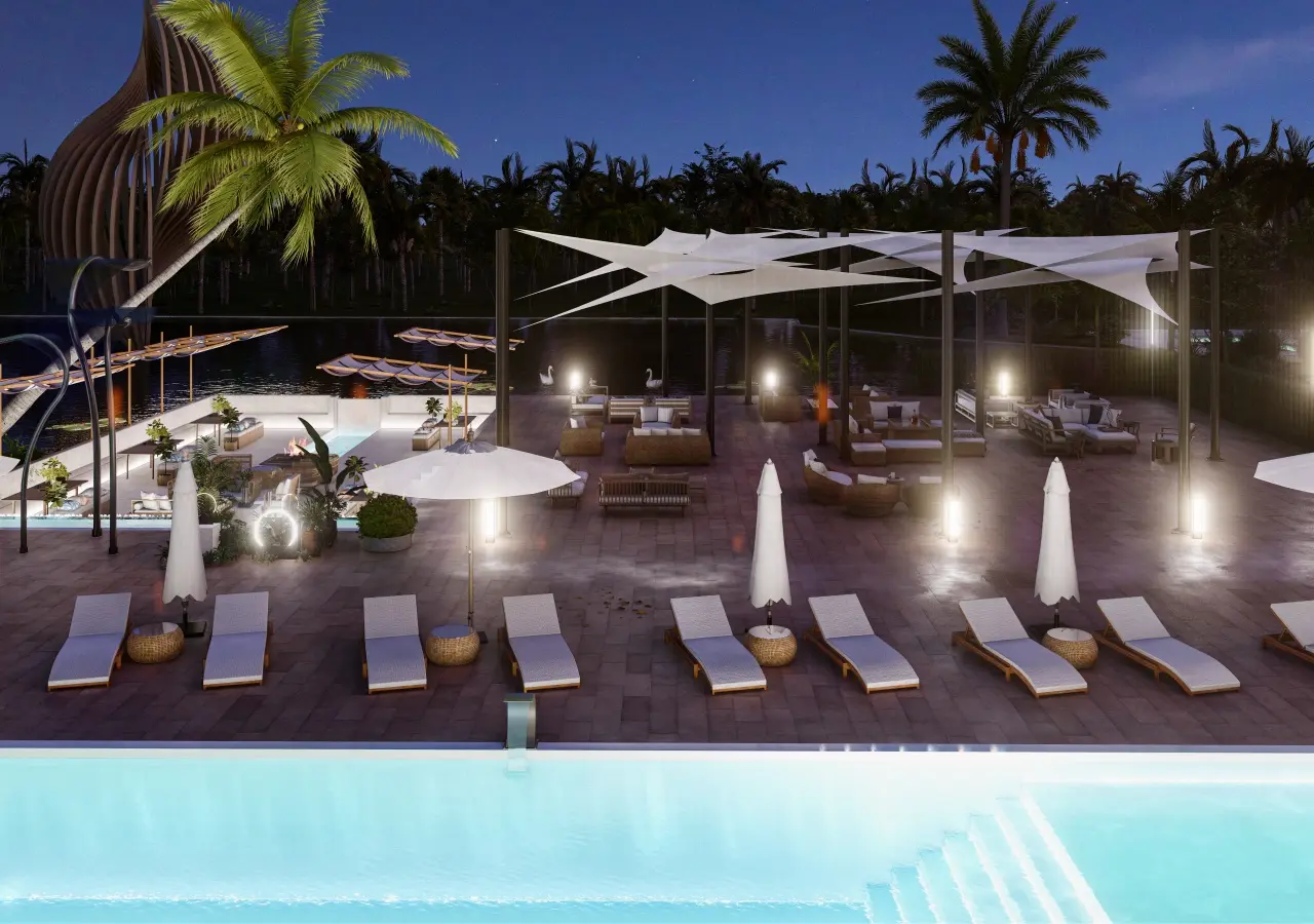 ID , Four Bedroom Villa with Private Garden for Sale at Baliza Residences, White Sands Golf & Beach Resort, Punta Cana ()