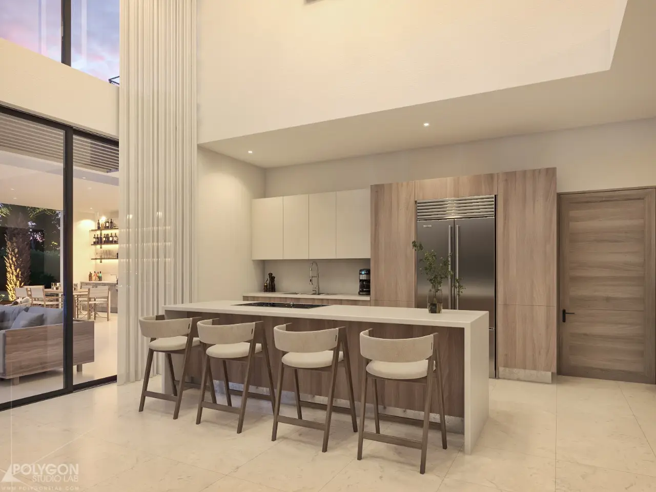 ID , Villa Las Sofias Three Bedroom Villa for Sale in Las Iguanas, Cap Cana with Balcony ()