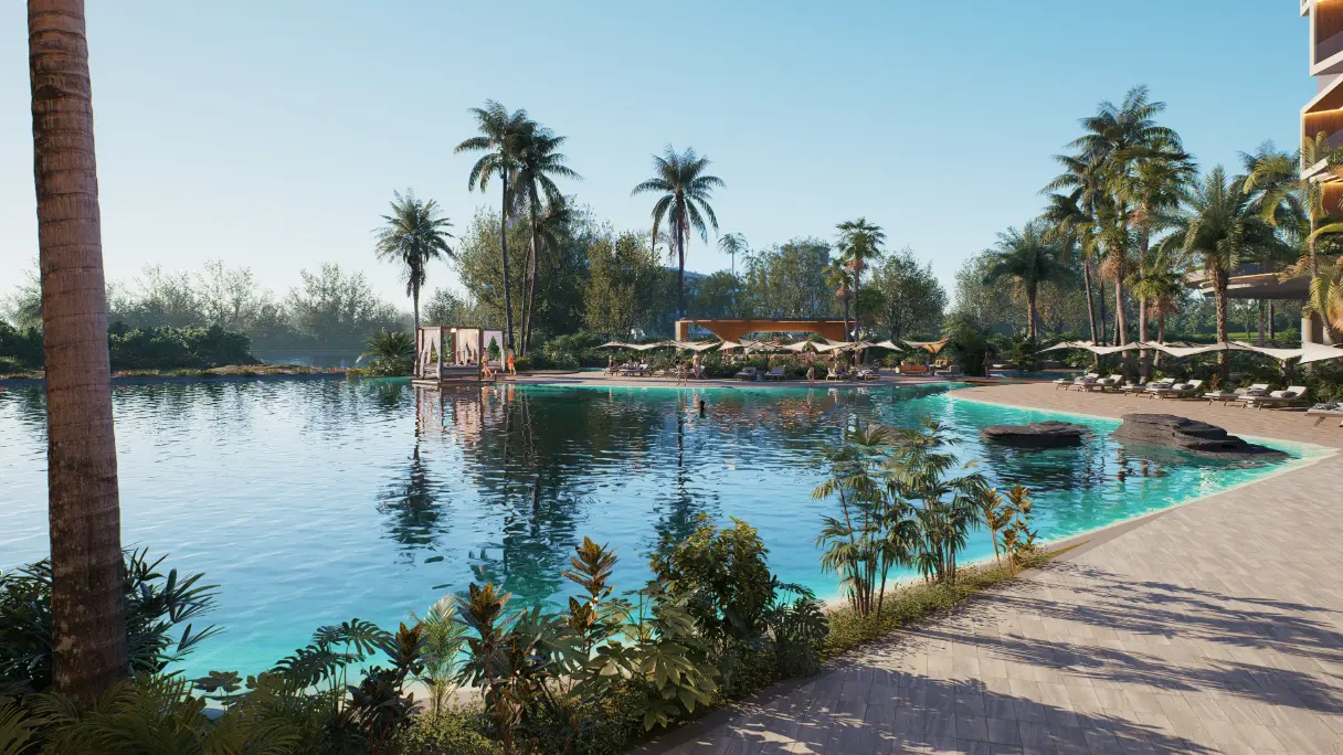 ID , Makai Residences One Bedroom Penthouse for Sale in Playa Juanillo, Cap Cana ()
