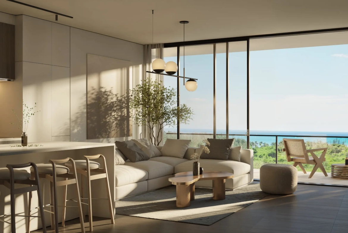 ID , Makai Residences One Bedroom Penthouse for Sale in Playa Juanillo, Cap Cana ()