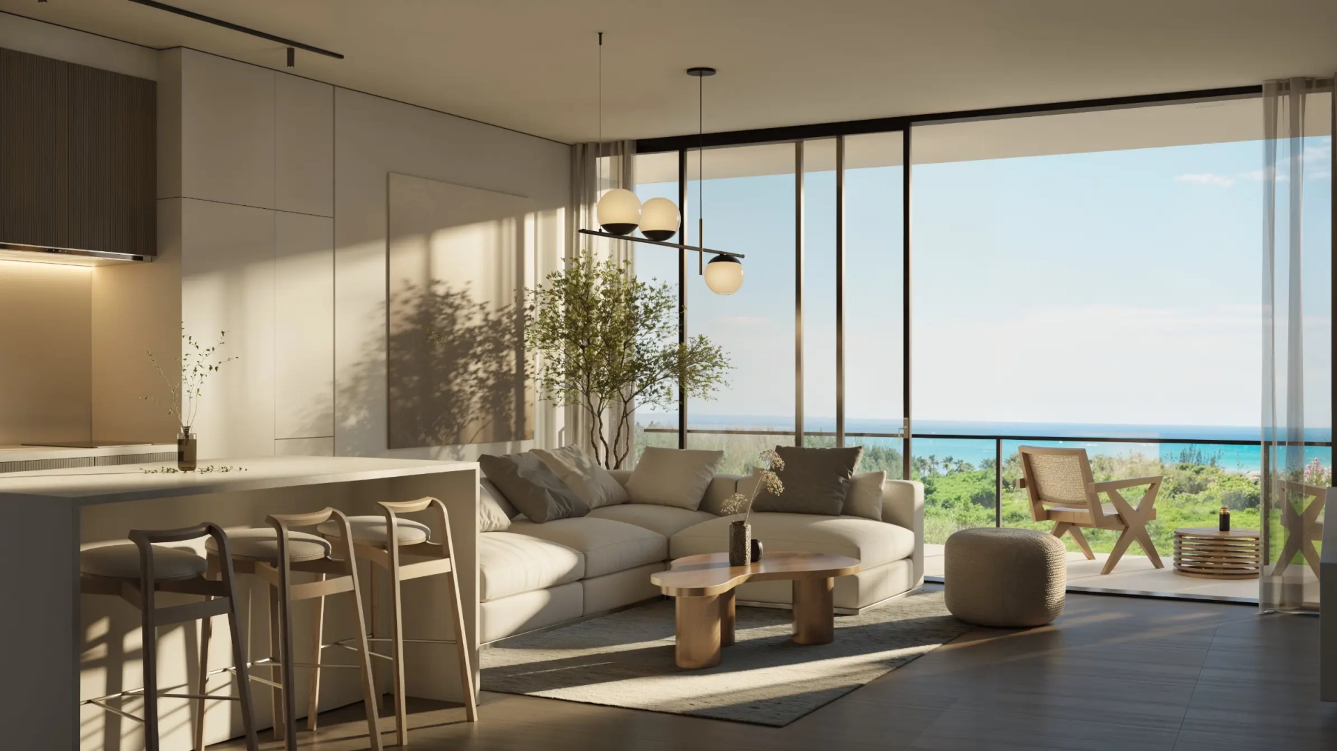 ID , Makai Residences One Bedroom Penthouse for Sale in Playa Juanillo, Cap Cana ()