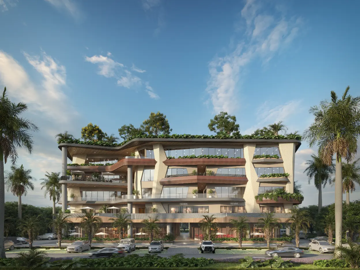 Level Business Center: Offices for Sale located on El Dorado Avenue, Cap Cana with Terrace