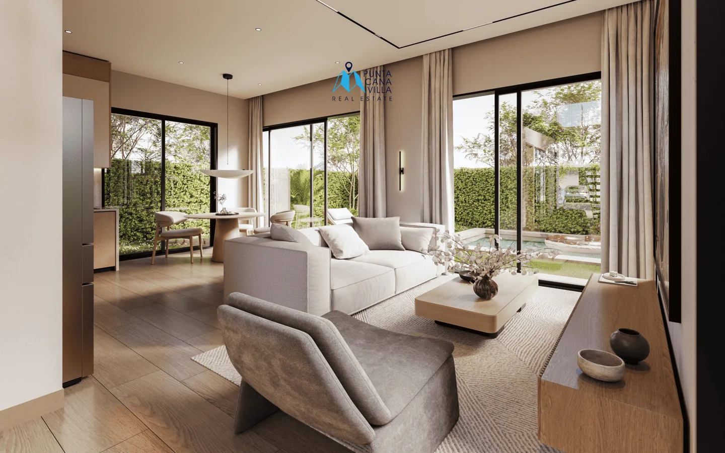 Midtown Residences Amazing Three Bedroom Villa For Sale In Bavaro ()