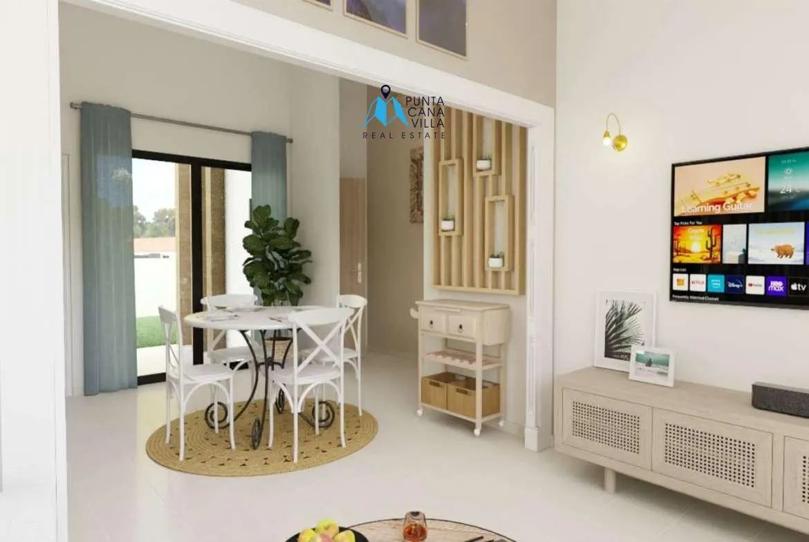 Heaven Two Bedroom Villa For Sale In Macao Punta Cana ()