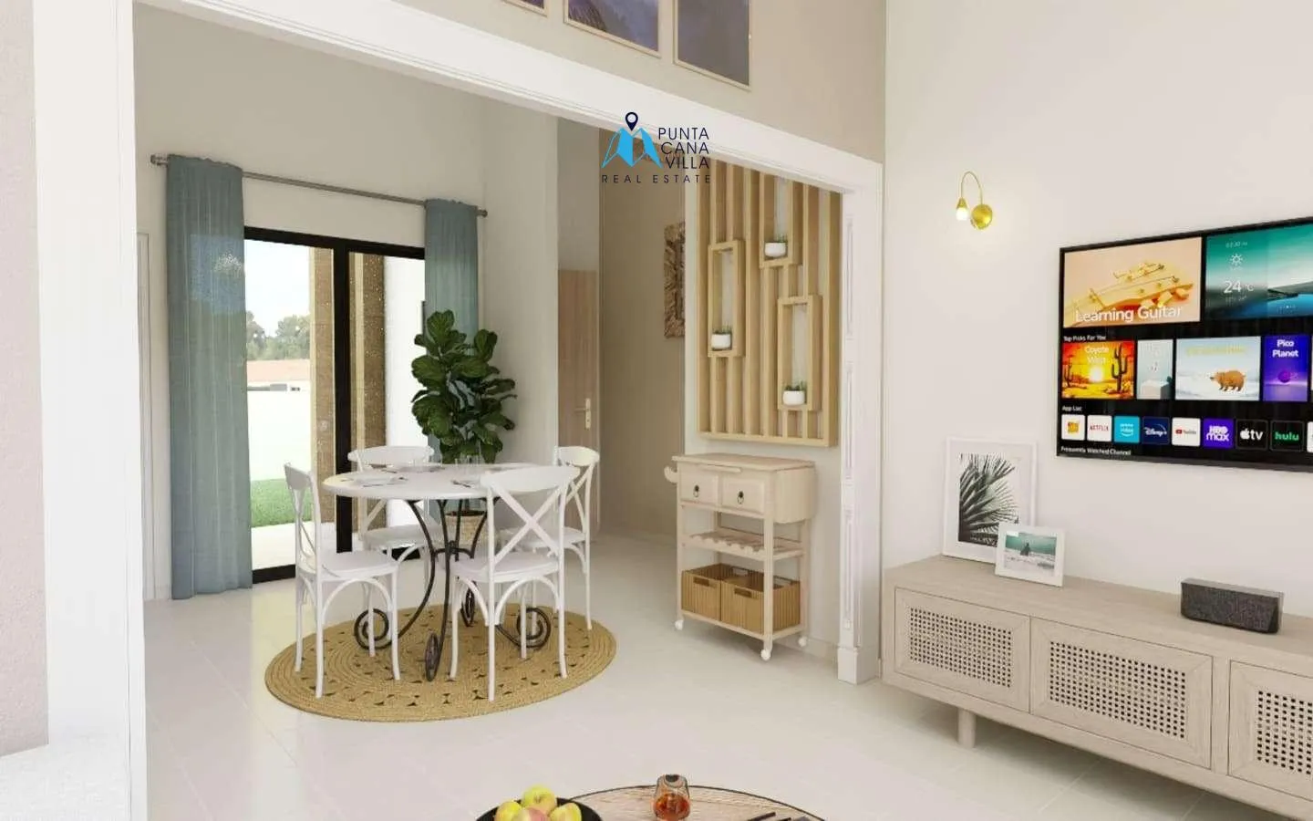 Heaven Two Bedroom Villa For Sale In Macao Punta Cana ()