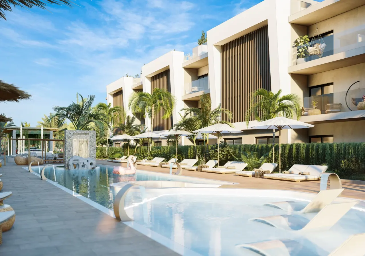 ID , Spacious Three Bedroom Apartment for Sale at Baliza Residences in White Sands, Punta Cana ()