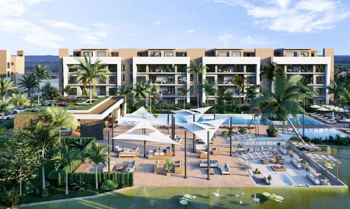 ID , Spacious Three Bedroom Apartment for Sale at Baliza Residences in White Sands, Punta Cana ()