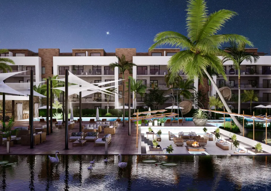ID , Spacious Three Bedroom Apartment for Sale at Baliza Residences in White Sands, Punta Cana ()