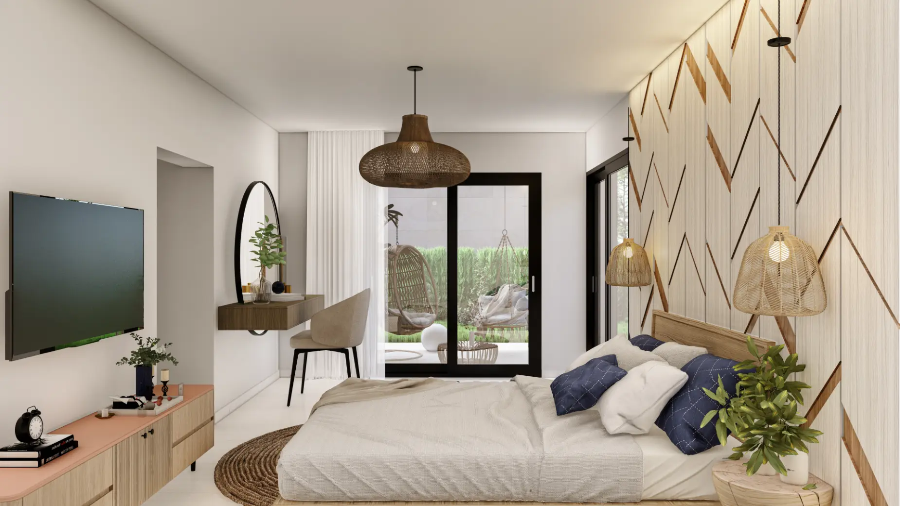 ID , Spacious Three Bedroom Apartment for Sale at Baliza Residences in White Sands, Punta Cana ()
