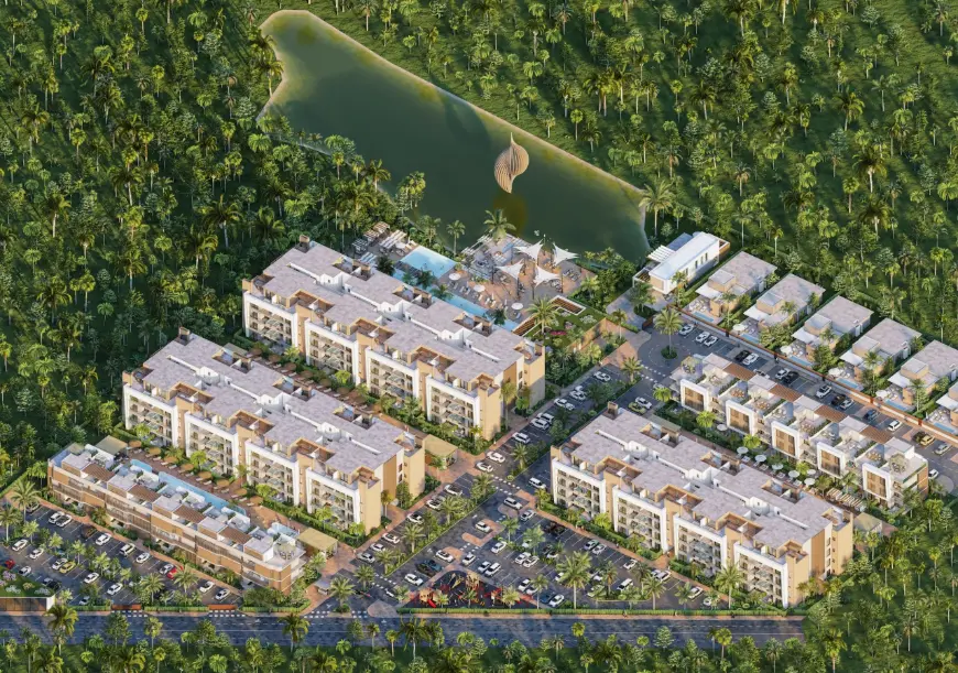 ID , Spacious Three Bedroom Apartment for Sale at Baliza Residences in White Sands, Punta Cana ()