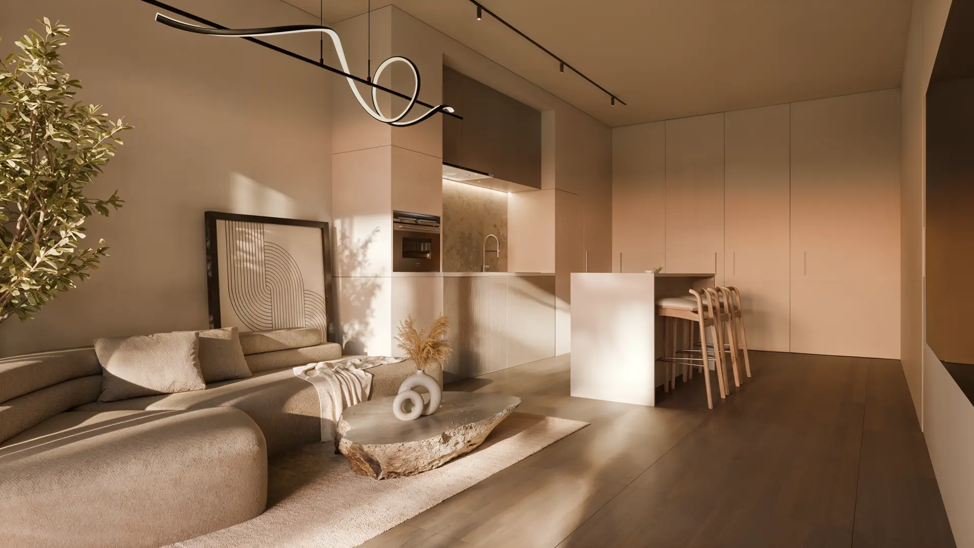 ID , Luxury Two Bedroom Penthouse with BBQ Area for Sale at Makai Residences, Juanillo Bay, Cap Cana ()