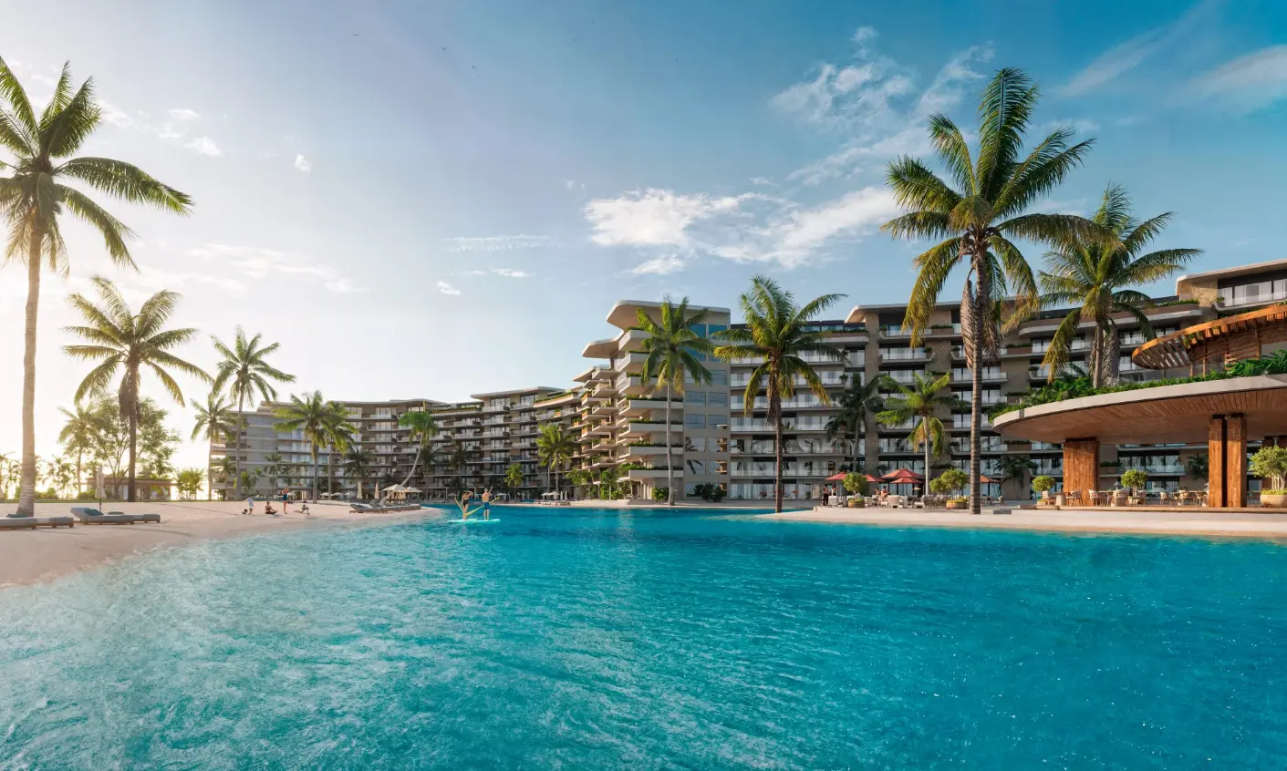 ID , Bonita Beach Luxury Residences Two Bedroom Apartment for Sale in Las Iguanas, Cap Cana ()