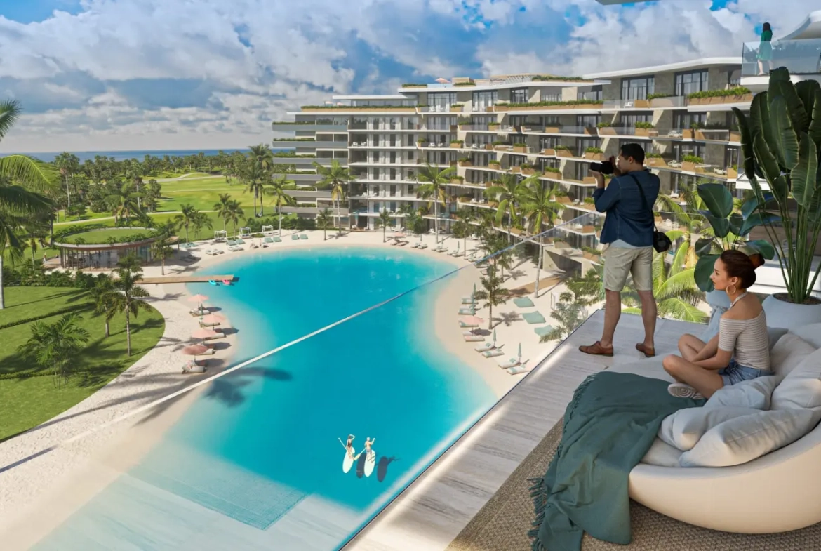 ID , Bonita Beach Luxury Residences Two Bedroom Apartment for Sale in Las Iguanas, Cap Cana ()