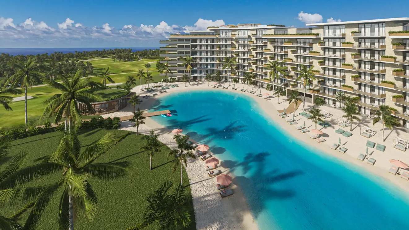 ID , Bonita Beach Luxury Residences Two Bedroom Apartment for Sale in Las Iguanas, Cap Cana ()