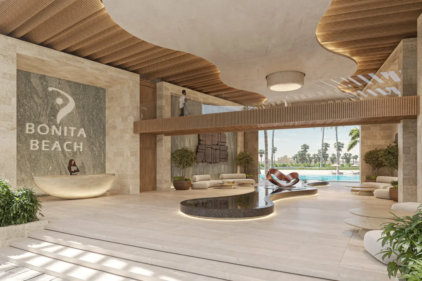 ID , Bonita Beach Luxury Residences Two Bedroom Apartment for Sale in Las Iguanas, Cap Cana ()