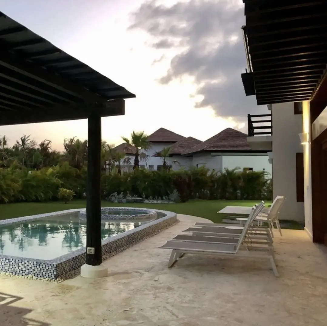 ID , Green Village Residences Four Bedroom Villa for Sale in Cap Cana with Private Terrace ()