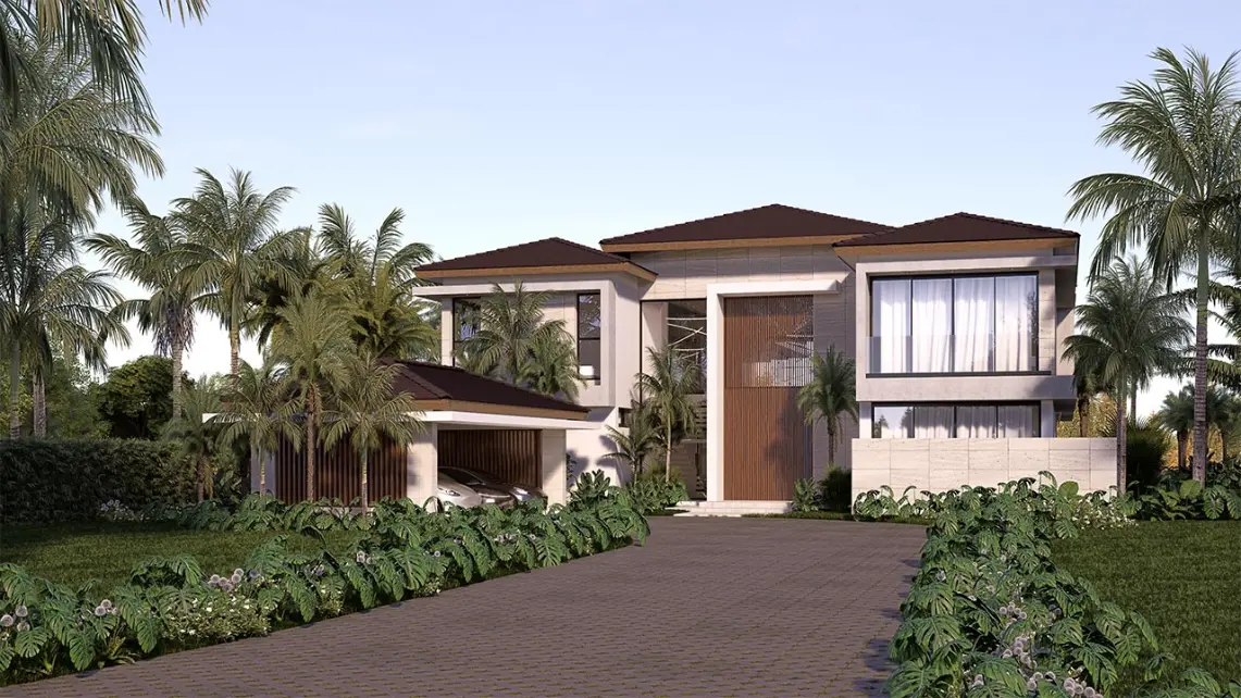 ID , Exclusive Six Bedroom Luxury Villa for Sale in Bahia Chavon , Casa de Campo, La Romana ()