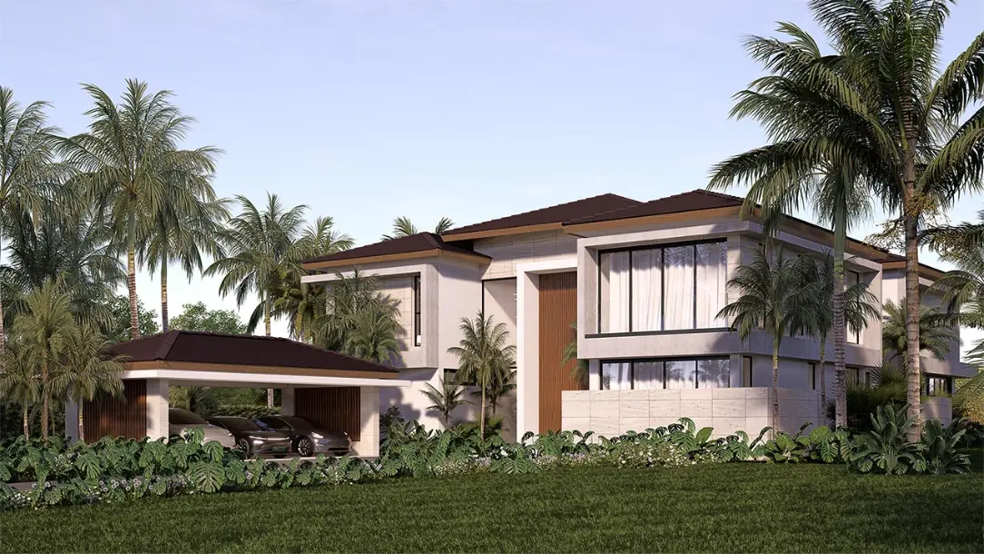 ID , Exclusive Six Bedroom Luxury Villa for Sale in Bahia Chavon , Casa de Campo, La Romana ()