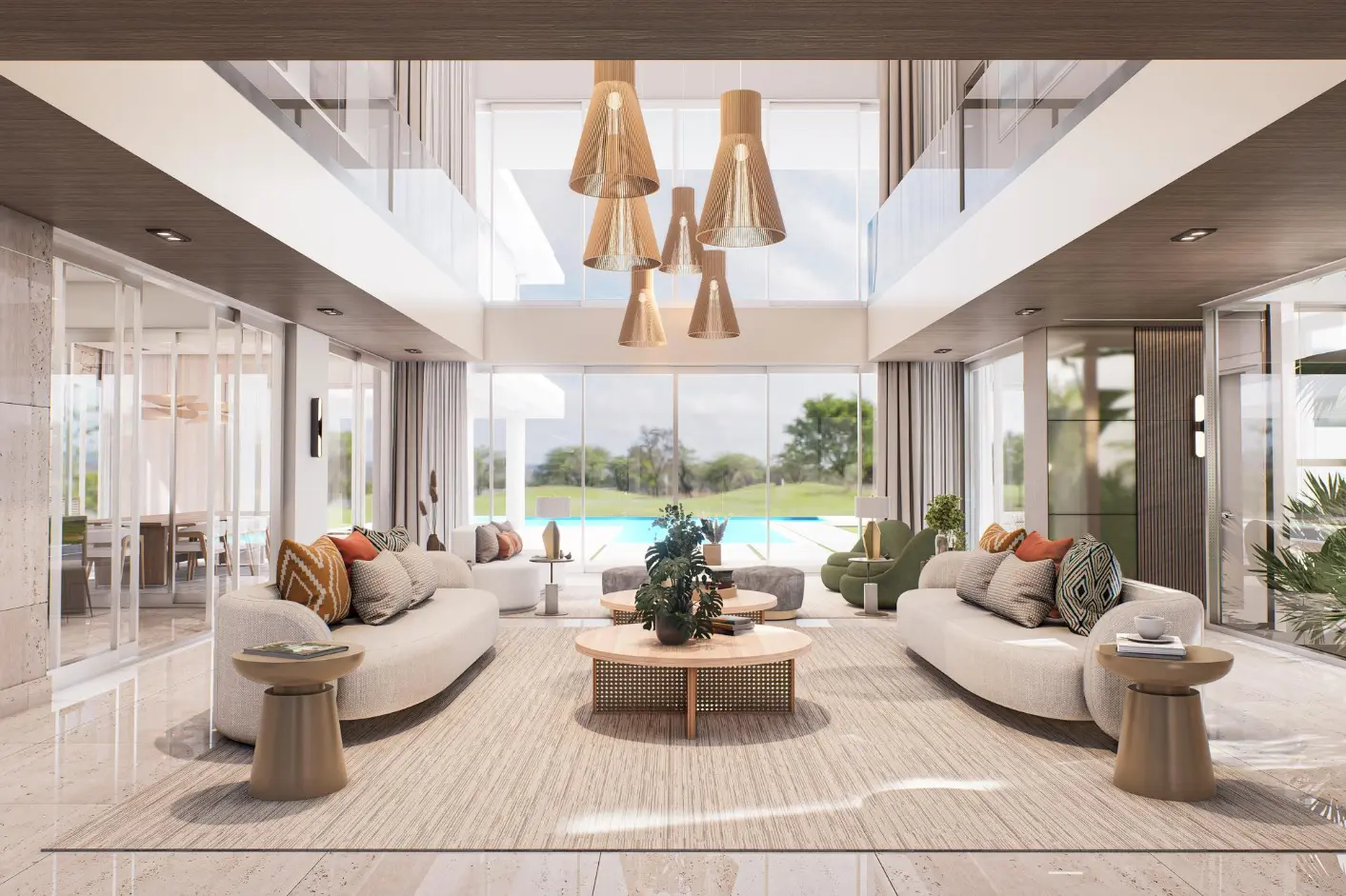 ID , Exclusive Six Bedroom Luxury Villa for Sale in Bahia Chavon , Casa de Campo, La Romana ()