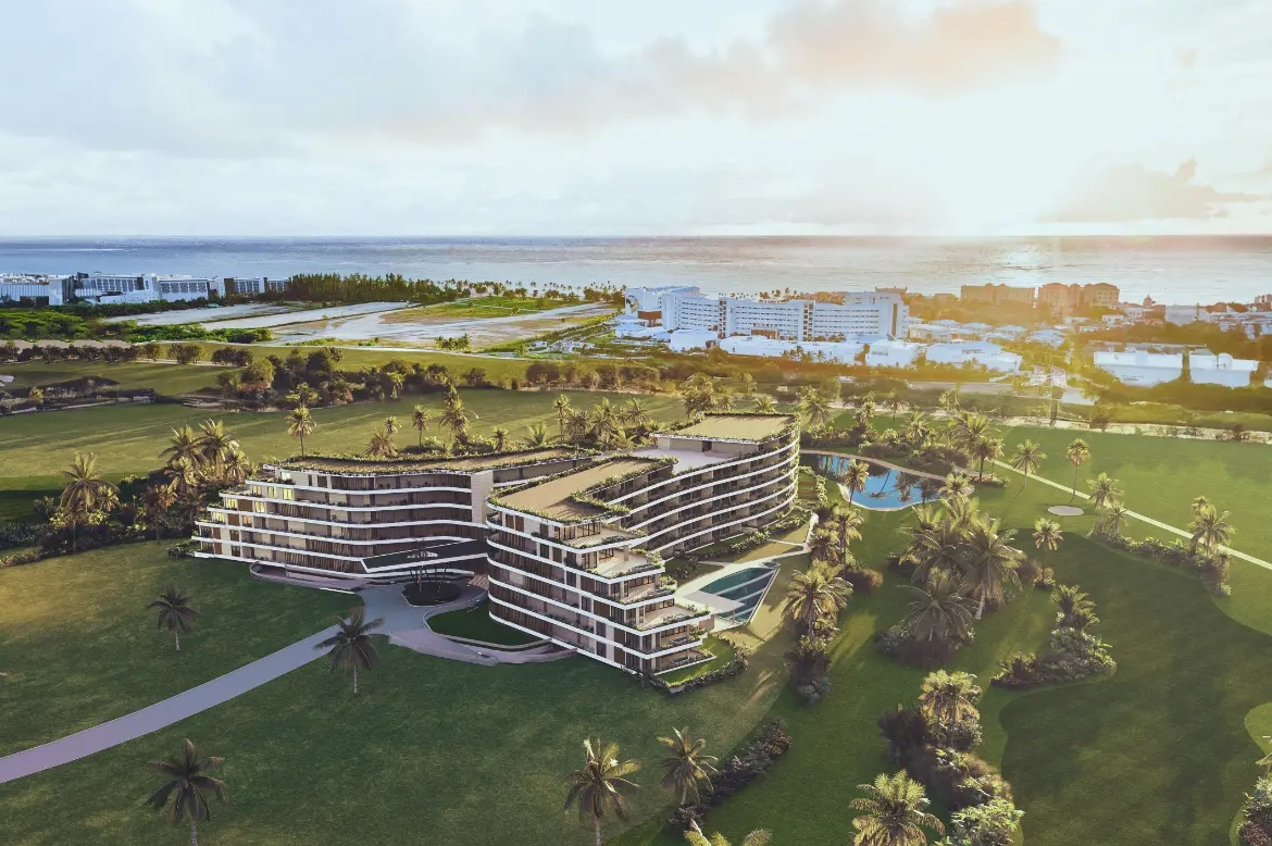 ID , Bonita Golf Residences Three Bedroom Apartment for Sale with Lobby in las Iguanas, Cap Cana ()