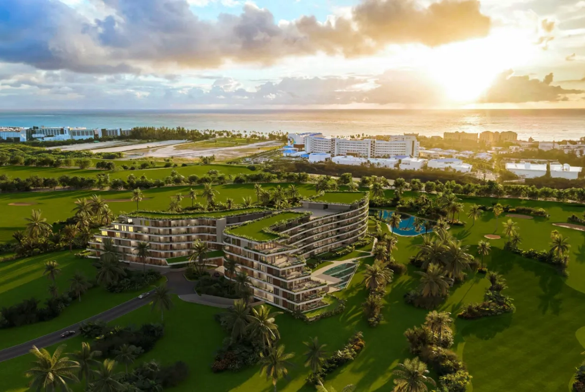 ID , Bonita Golf Residences Three Bedroom Apartment for Sale with Lobby in las Iguanas, Cap Cana ()