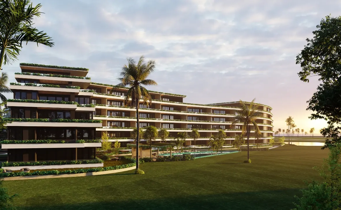 ID , Bonita Golf Residences Three Bedroom Apartment for Sale with Lobby in las Iguanas, Cap Cana ()
