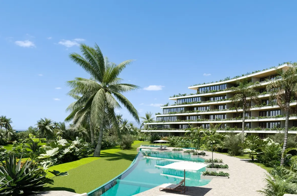 ID , Bonita Golf Residences Three Bedroom Apartment for Sale with Lobby in las Iguanas, Cap Cana ()