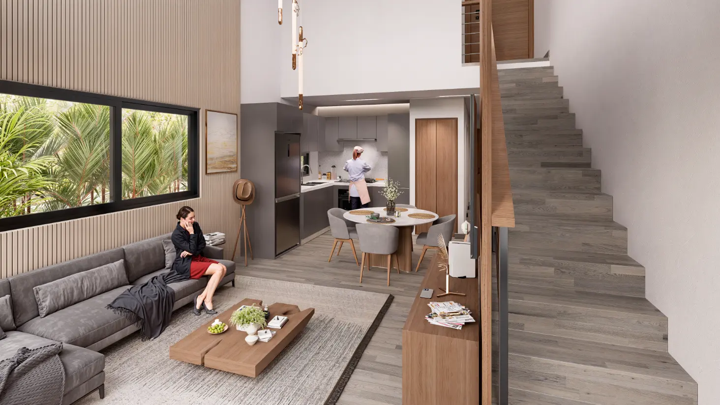 ID , Hanna Loftss II Two Bedroom Duplex Loft for Sale in Punta Cana, Dominican Republic ()