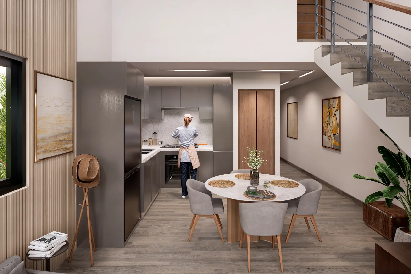 ID , Hanna Loftss II Two Bedroom Duplex Loft for Sale in Punta Cana, Dominican Republic ()