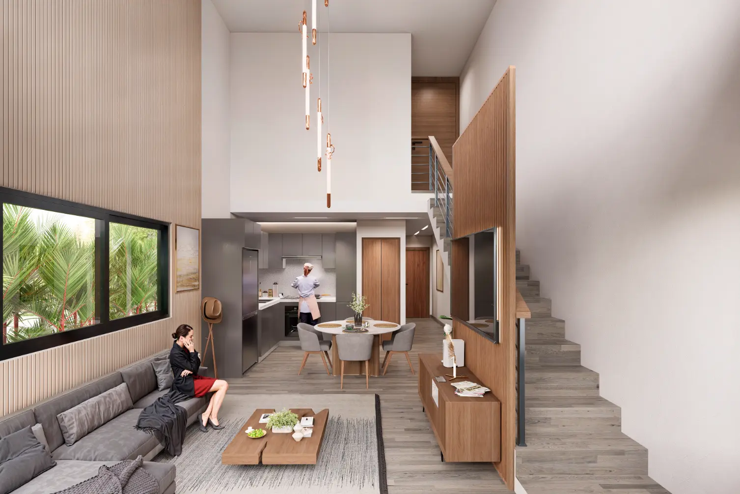 ID , Hanna Loftss II Two Bedroom Duplex Loft for Sale in Punta Cana, Dominican Republic ()