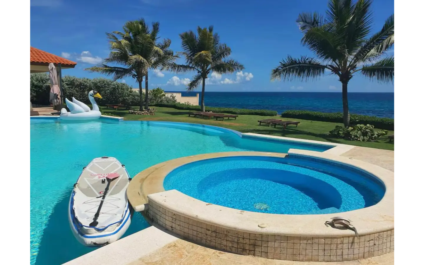 ID , Luxury Beachfront Five Bedroom Villa for Sale In La Romana, Dominican Republic ()