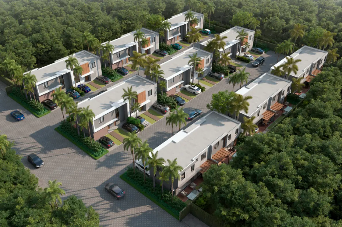 ID , Stylish Bedroom Townhouse for Sale in Punta Cana at Cassamare Residences, Vista Cana ()