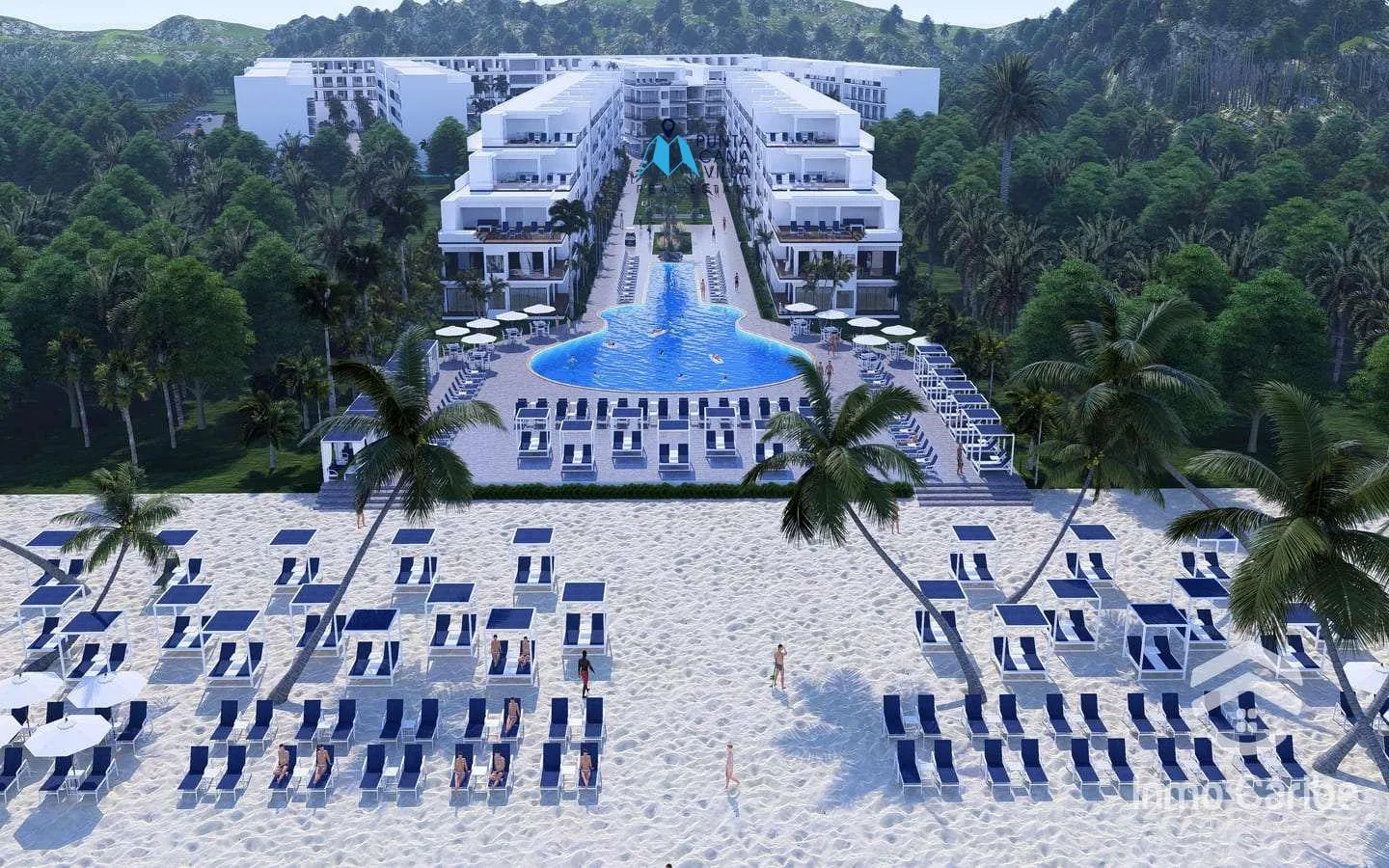 Ocean Paradise Punta Cana, 1-Bedroom Beachfront Condo for Sale in Uvero Alto