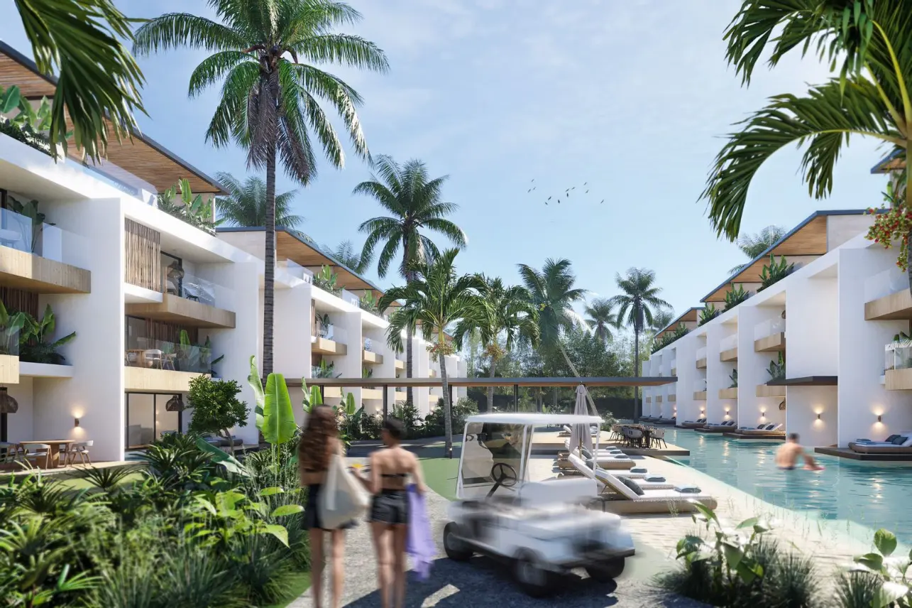 ID , Habitat Beach Garden Elegant Two Bedroom Apartment for Sale in Juan Dolio ()